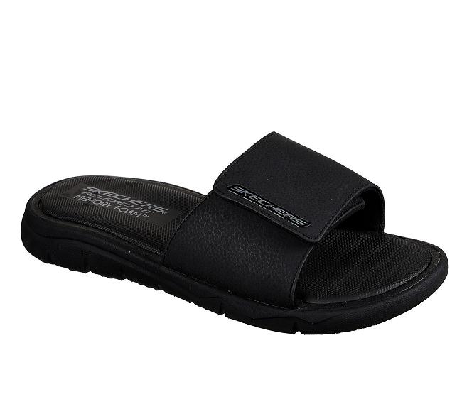 Sandalias de Verano Skechers Hombre - Crenesi Negro EGYZI3965